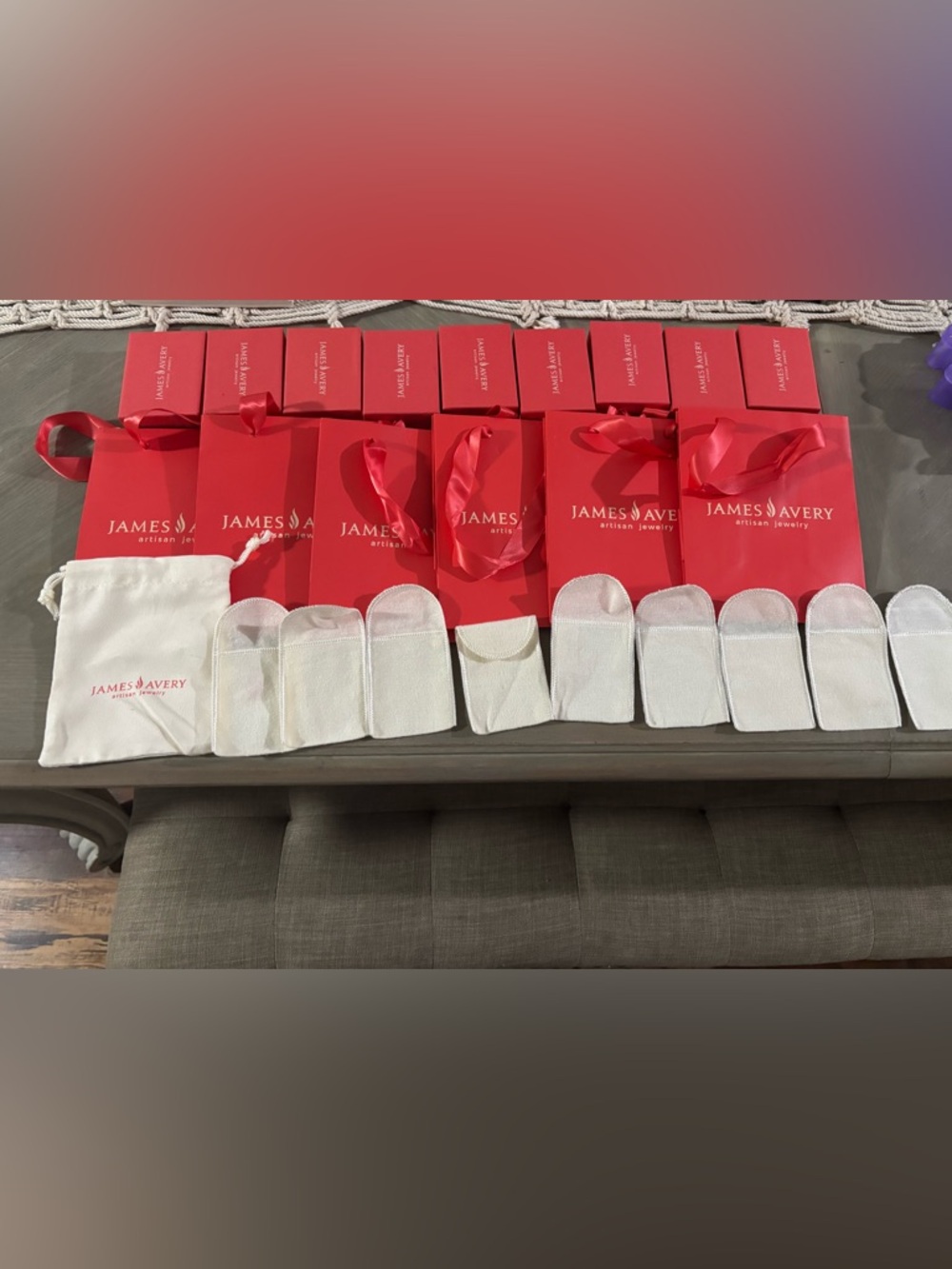 James Avery Gift Bags, Pouches and Boxes